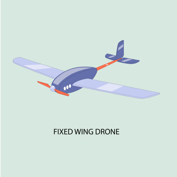 Fixed Wing UAV Airplane Drone