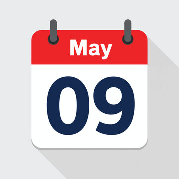 Daily calendar Icon - 9 January stock illustration Calendar, January 9, January, Icon Symbol, 2026, 2027