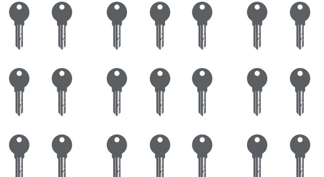 Many Keys Pattern, Security and Access Concept, Digital Background