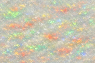 Obraz premium Welo Opal Texture Seamless Pattern. Close-up Welo opal gemstone surface detail. Luxury iridescent crystal pattern design. Realistic opal texture background. Detailed sparkling macro close-up. 