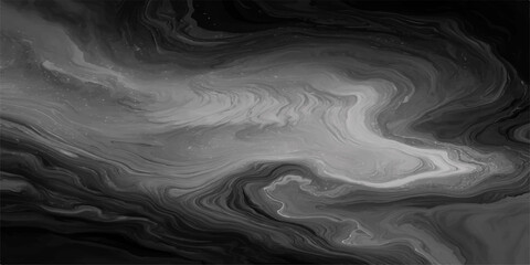 An ethereal, grayscale abstract art composition showcasing fluid textures, evoking feelings of depth and movement, ideal for conveying a sense of artistic creativity. © dark chocolate