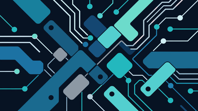A calming, minimalist image featuring a teal line against a dark background, perfect for website headers, digital marketing, or to convey a sense of m