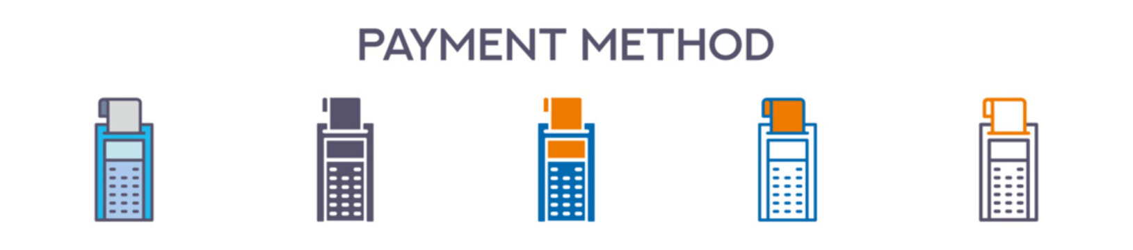 Payment Method Element For Design Graphic - Multi Styles 