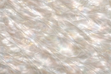 Obraz premium Mother of Pearl Shell Texture Seamless Pattern. Close-up nacre shell surface detail. Iridescent organic material design. Realistic pearl shell texture background. Detailed glossy macro close-up. 