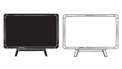 Whiteboard and blackboard icons © Shamsul