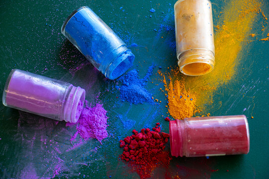 flacon miniature de pigment vibrant