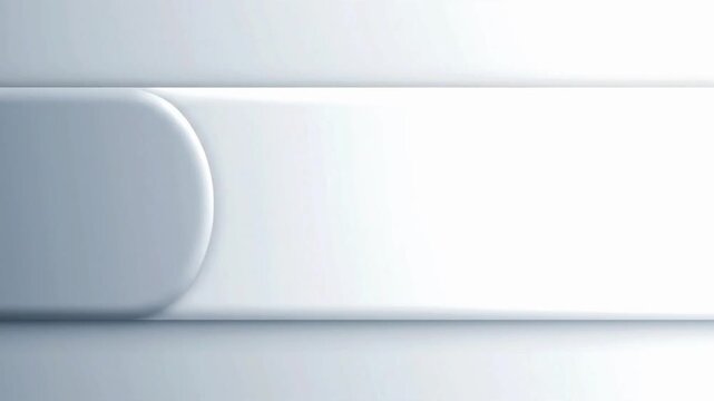 Light grey white looped gradient abstract background moving in a smooth pattern and giving a simple design for various uses