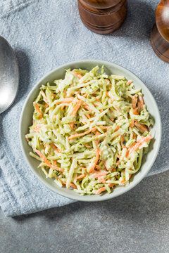 Organic Homemade Broccoli Colelsaw