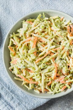 Organic Homemade Broccoli Colelsaw