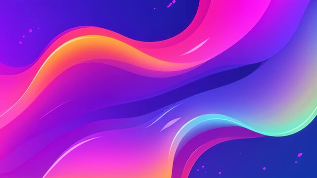 Chromatic Fluidity: A mesmerizing digital artwork, where vibrant hues coalesce and cascade in a dance of color, capturing the essence of flowing energy and dynamic movement.