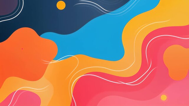 Vibrant abstract Background: A dynamic composition of flowing colors and organic shapes creating a visually stimulating backdrop, evoking a sense of creativity, energy, and artistic expression.