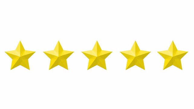 Yellow color Five stars rating icon customer satisfaction icon concept Special with rating star icon 5 star top rating on green background