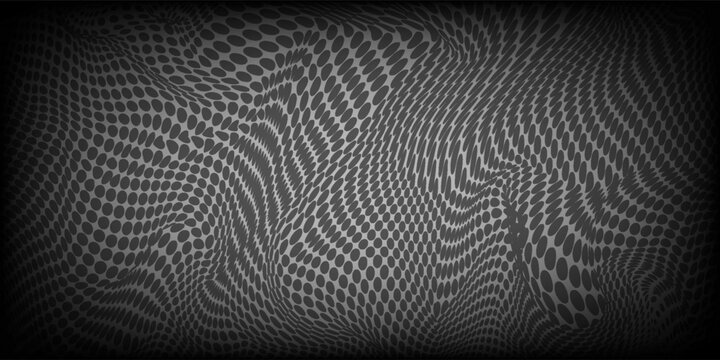 High-Quality Vector Halftone Dot Pattern Radiant Burst in Black and White, Ideal for Marketing Banners and Product Backgrounds. Vector Illustration