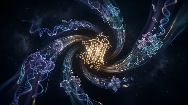 Cell to DNA Epigenetic Activation in Minimal Medical Visualization