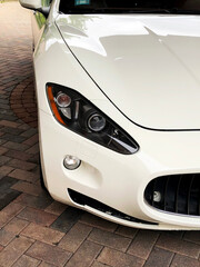 Fototapeta premium luxury car headlight