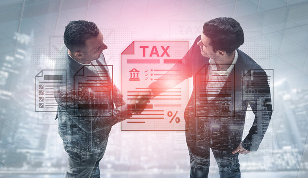 Concept of international taxation. This represents global tax laws and financial regulations for multinational corporations, involving cross-border accounting and compliance. Fermion