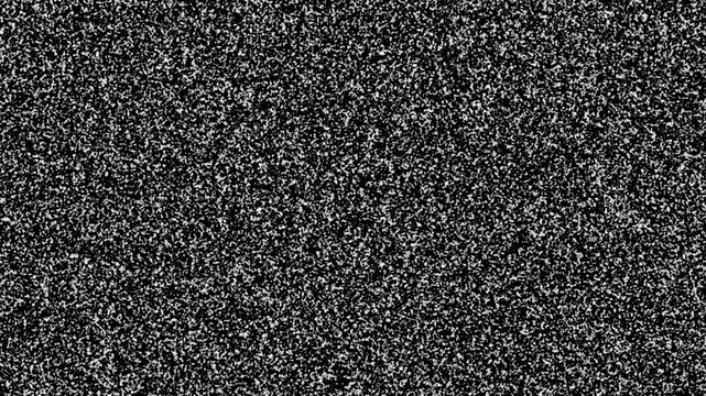 Please Stand by static noise broadcast screen for multisensory projects. Suitable for video editing, television productions, retrothemed designs, and animation.
