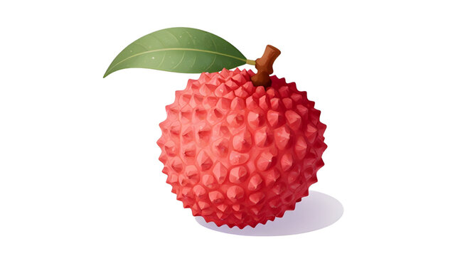 lychee fruit illustration, litchi tropical fruit, fresh red lychee, juicy sweet fruit, organic exotic produce, white background lychee, peeled lychee fruit, natural tropical fruit, healthy food graphi