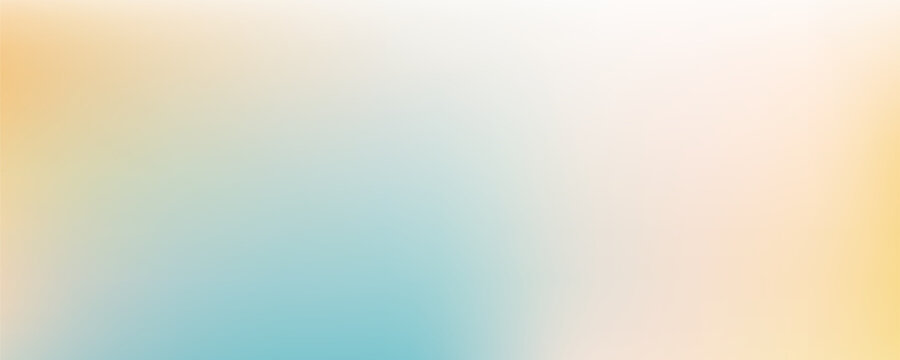 Blurred color gradient background, abstract turquoise blue yellow grain gradation texture, vector soft khaki texture abstract background