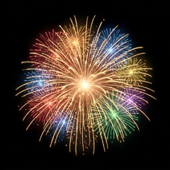 Fototapeta premium fireworks in the night sky