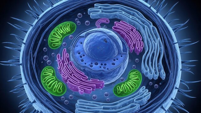 Cellular structure illustration