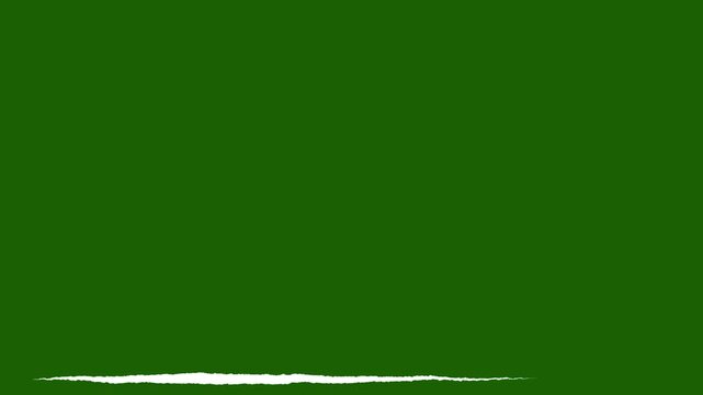 Emerald Canvas: A clean, minimalistic aesthetic, with a stroke of white against a vibrant green backdrop, evoking simplicity and artistic freedom.