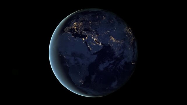 3D earth illustration planet globe. global world map sphere abstract background exploration science