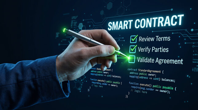 Digital Signature on Smart Contract with Verification Checks - Secure Agreement Process