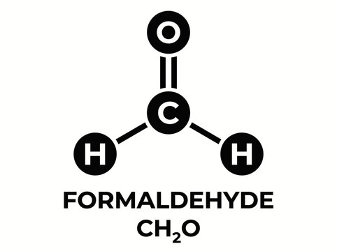 Formaldehyde chemical structure formula