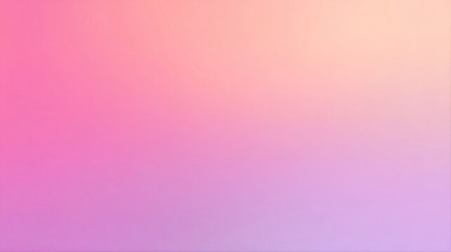 Soft Pastel Pink Gradient Background With Peach And Lavender Fade For Calm Abstract Design