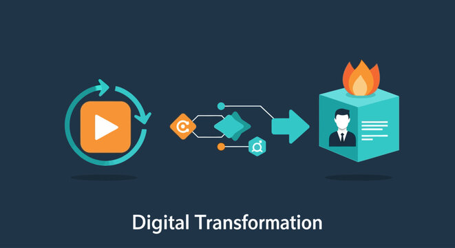 Digitalization Process Vector Digitalization Icons Images – Browse 126,709 Stock Photos, Vectors, and ...