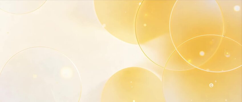 Golden circle abstract minimal background light glow soft luxury modern elegant digital art with soft glow light and golden bokeh effect dreamy beige backdrop and blur gradient pattern
