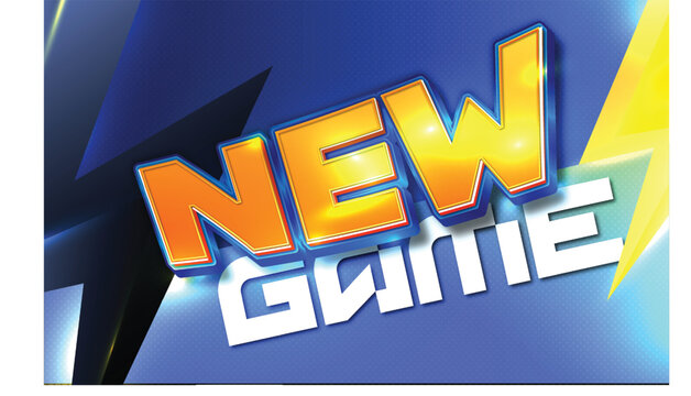 Colorful 3D Game Text Effect Bundle with Download Now and New Game Typography