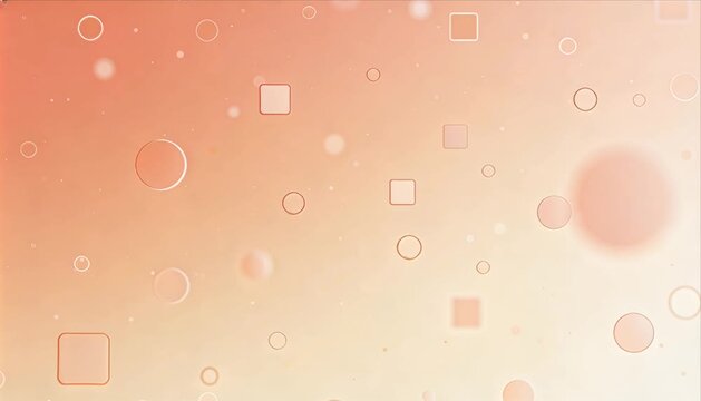 Minimal geometric pastel background circle square shape soft gradient abstract design dreamy calm elegant modern pattern light blur clean simple digital art wallpaper