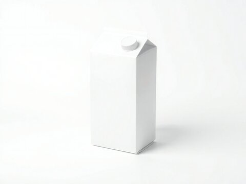 Minimalist milk carton