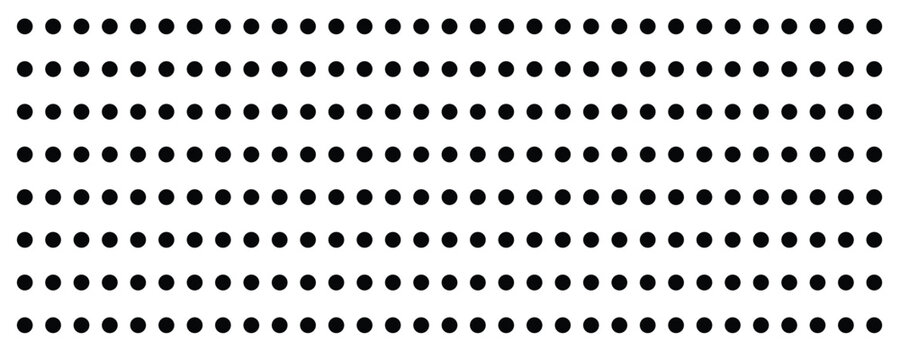 Central halftone dot gradient texture with dense center fading outward, black comic pop art raster background. Abstract geometric texture with faded black and white rectangle prints. Vector illustrati