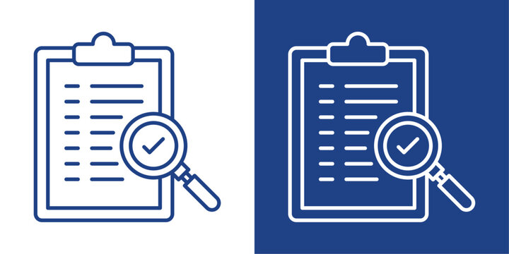 Summary Blue And White Icon Style Collection