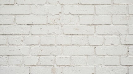 Obraz premium A close-up view of a white brick wall with rough texture