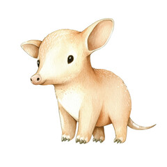 Cute Little Piglet Standing Alone. © Rochilah