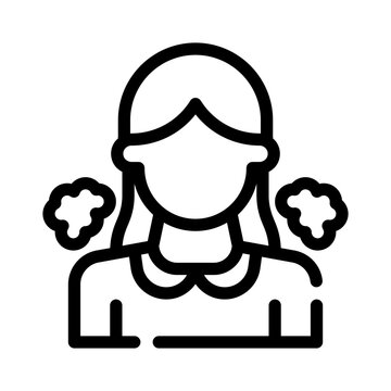 breath line icon