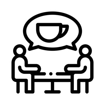 coffee line icon
