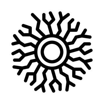 dendrite line icon
