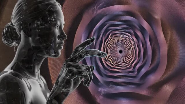 Recursive Digital Twin Hologram Consciousness Touching Infinite Fractal Self Reflection Loop