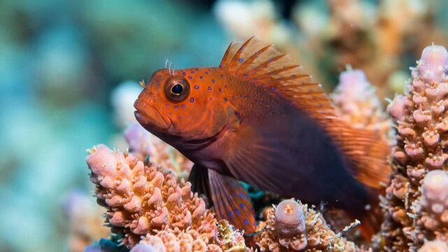 tropical fish in aquarium