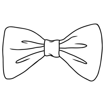 Bow Tie Illustration Drawing Icon
