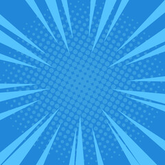 Blue Comic Background © Nyenyak