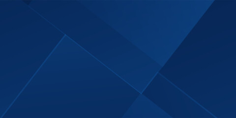 Obraz premium Blue dark navy blue silver abstract pattern background. Geometric shape. Line triangle angle fold polygon diamond 3D. image