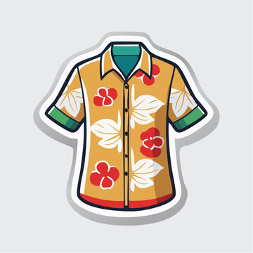 Hawaiian Shirt Illustration