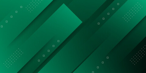 Futuristic digital green background featuring abstract lines and light patterns for a modern business technology wallpaper illustration © Rion Store