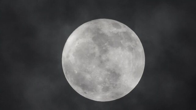 Watch the moon from earth